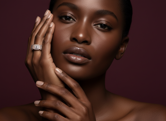 Celestine Radiance Ring