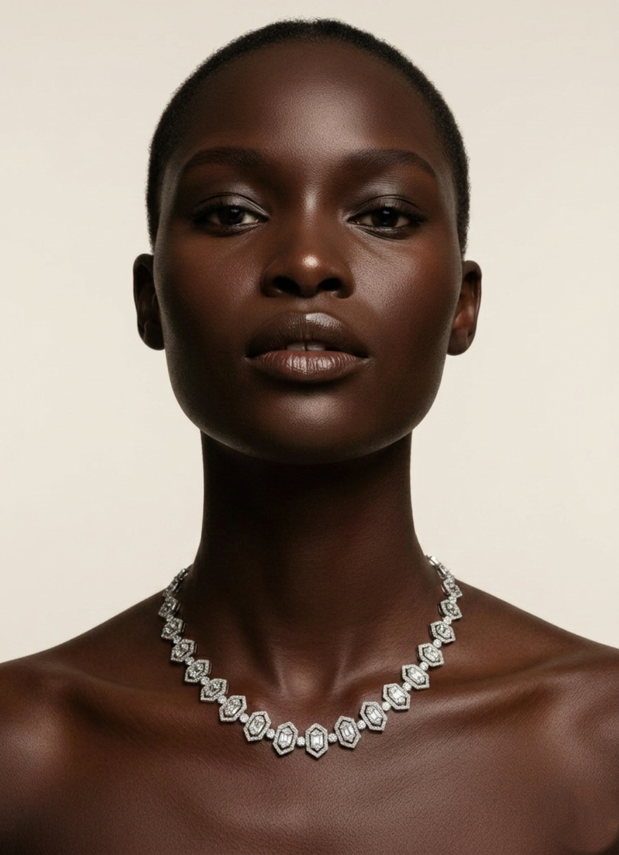 Le Collier de Givre Géométrique
