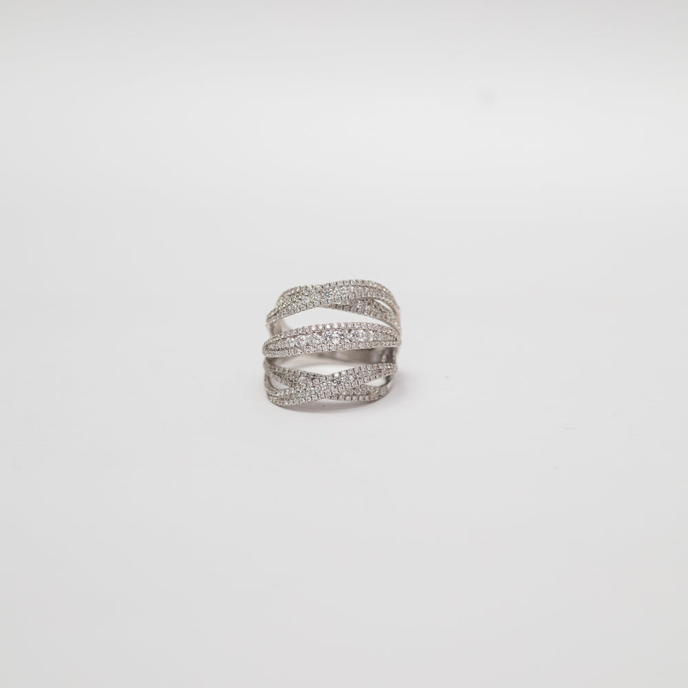 Tris Diamond Ring