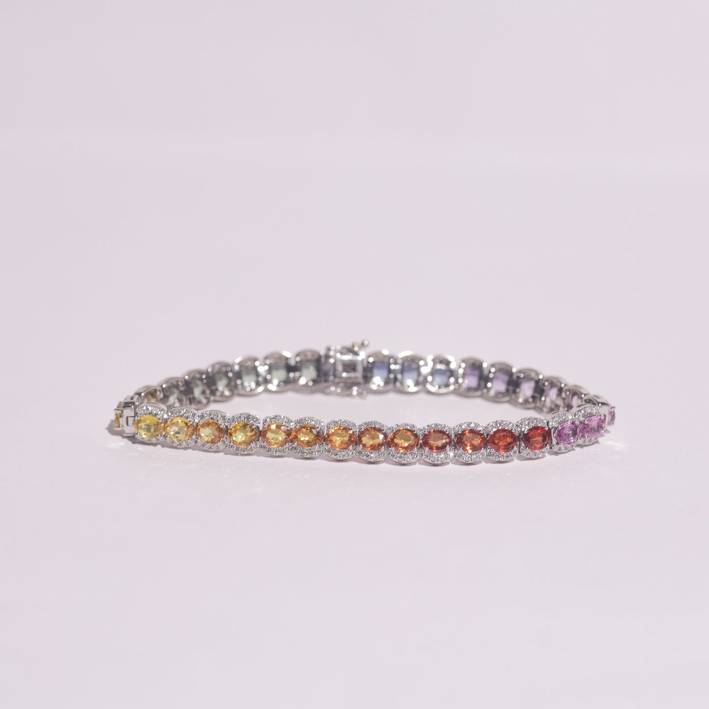 Paige Rainbow Diamond Bracelet