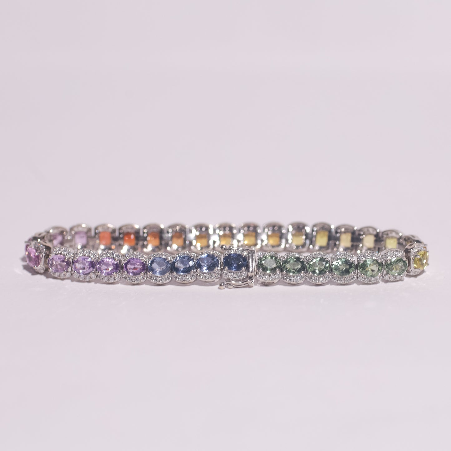 Paige Rainbow Diamond Bracelet