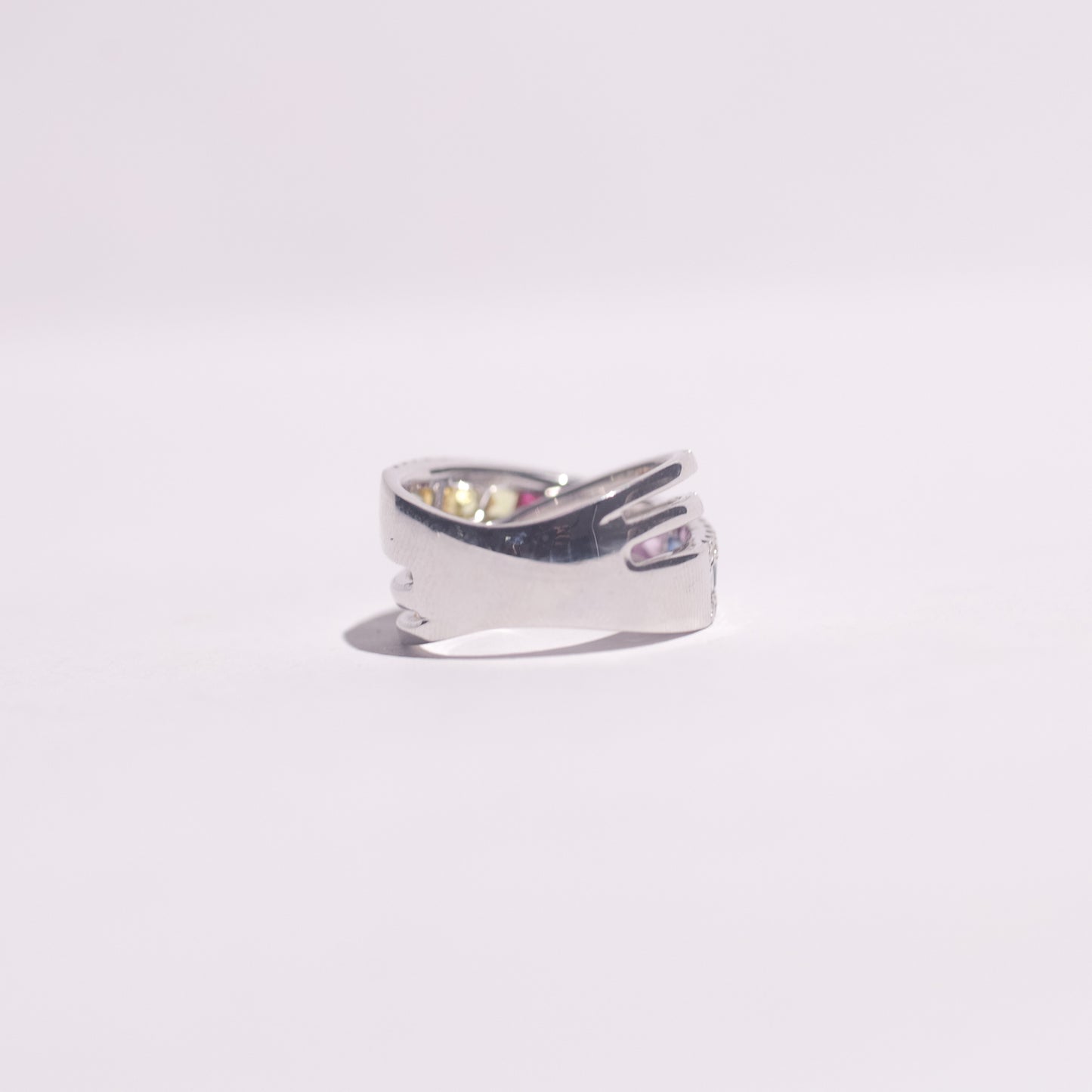 Wanda Rainbow Diamond Ring