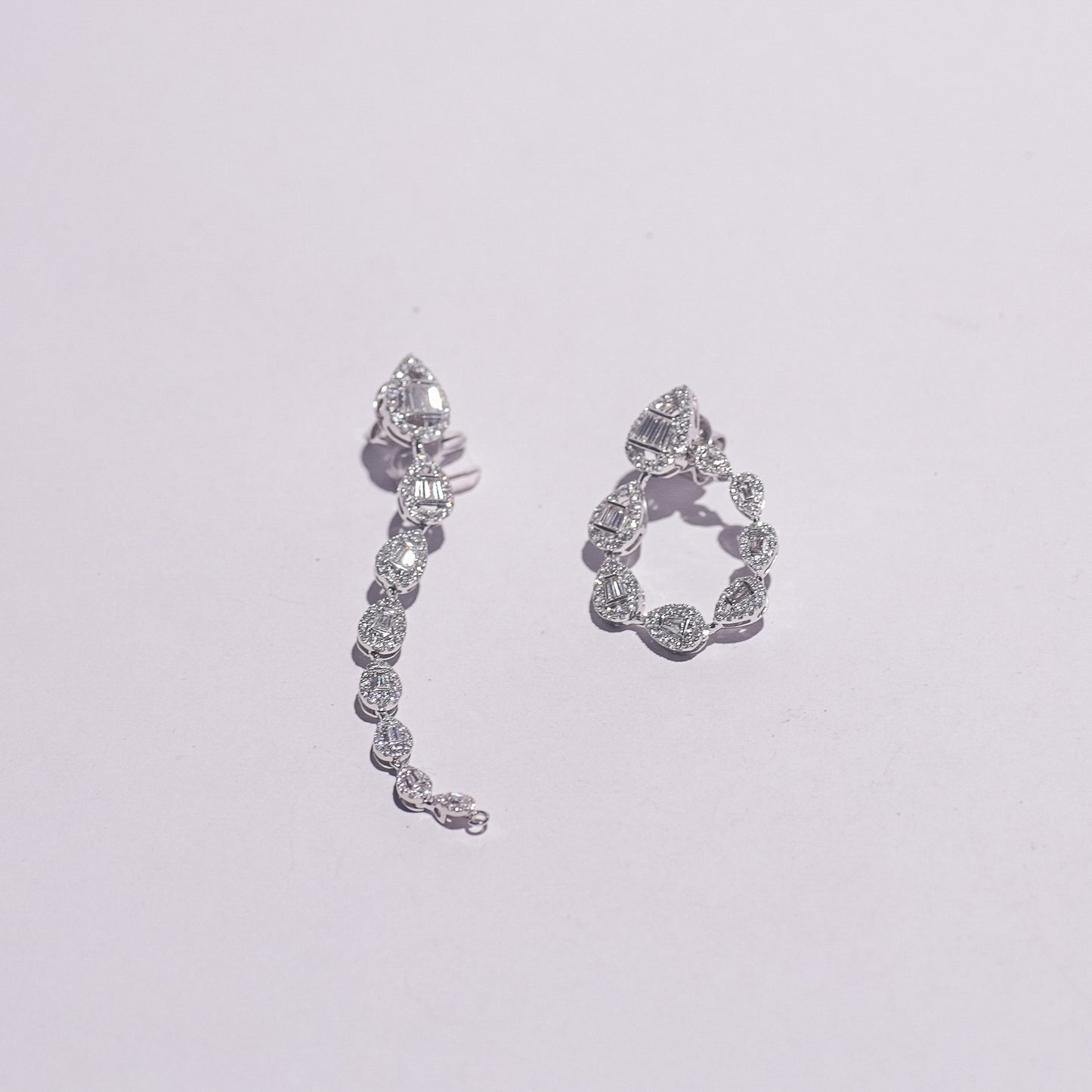 Fiona Two Way Diamond Earring