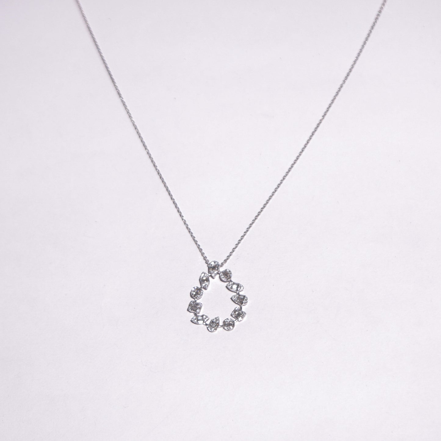 Ava Multishape Diamond Necklace