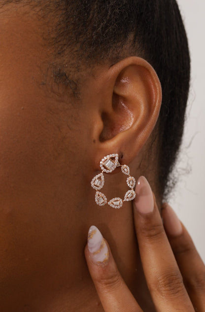 Montel Diamond Earring