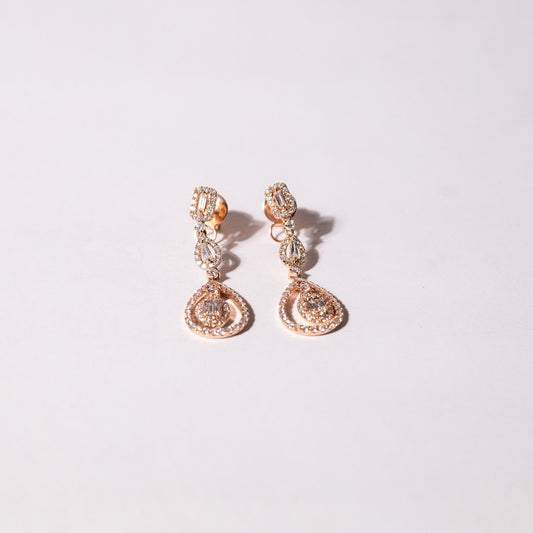 Paris Diamond Drop Earring