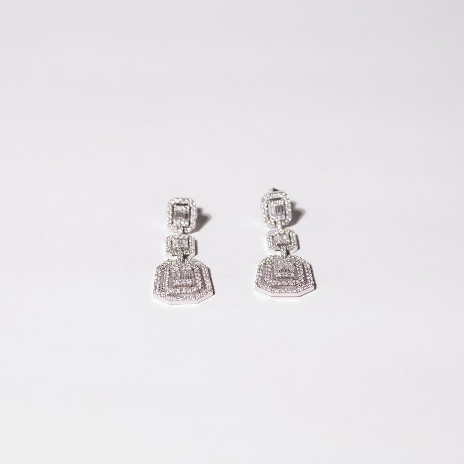 June Diamond Earring